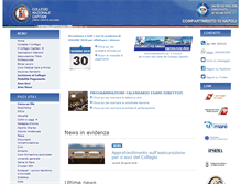 Tablet Screenshot of collegiocapitani.com